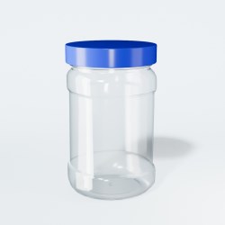 Square Round 1.8 Litre Container